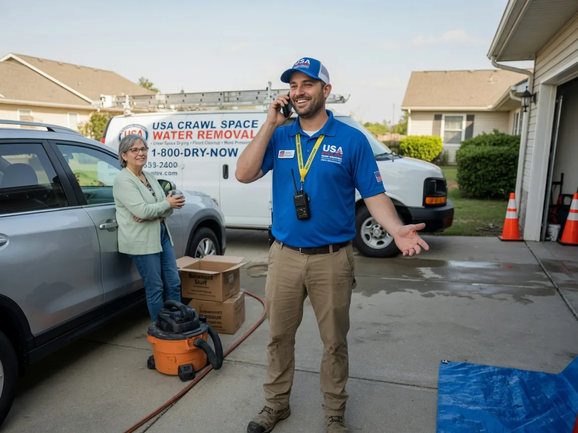 Crawl Space Water Removal Staples, TX FAQs